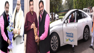 Photo of Delhi: राजनाथ सिंह और नितिन गडकरी से मिले मंत्री दयाशंकर, हाइड्रोजन कार पर सफर कर बोले- लाएगी बड़ी क्रांति