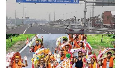 Photo of गाजियाबाद में दो सड़क हादसों में चार कांवड़ियों की मौत; दिल्ली मेरठ एक्सप्रेस-वे पर डिवाइडर से टकराए दुपहिया वाहन, नहीं पहना था हेलमेट