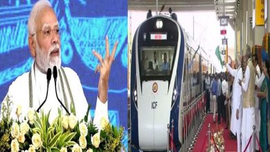 Photo of गुजरात: PM मोदी ने वंदे भारत ट्रेन को दिखाई हरी झंडी, बोले- आत्मनिर्भर भारत के लिए आज बड़ा दिन
