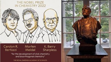 Photo of इन वैज्ञानिकों को मिला रसायन विज्ञान का नोबेल, इस खोज के लिए USA के कार्ल बैरी शार्पलेस नोबेल से दोबारा हुए सम्मानित