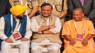 Photo of चिंतन शिविर में भगवंत मान ने ऐसा क्या कहा कि ठहाके लगाकर हंस पड़े CM योगी और हिमंत बिस्वा सरमा, तस्वीर वायरल…
