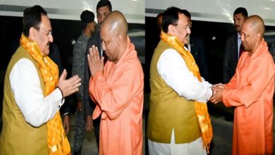 Photo of वाराणसी पहुंचे जेपी नड्डा का CM योगी ने किया स्वागत, गाजीपुर में बूथ अध्यक्षों के साथ चाय पर चर्चा करेंगे नड्डा…
