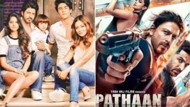Photo of Pathaan: शाहरुख खान ने परिवार के साथ देखी फिल्म पठान, पत्नी और बच्चों के साथ ये लोग रहे मौजूद