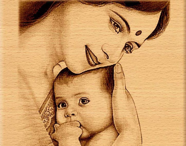 Happy Mother's Day Drawing in EPS, Illustrator, JPG, PSD, PNG, PDF, SVG -  Download | Template.net