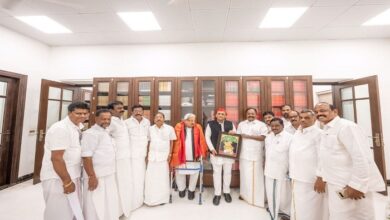 Photo of तमिल नेताओं ने अखिलेश से की मुलाकात, सपा सरकार में हुए विकास कार्यों को सराहा…