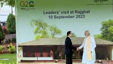 Photo of G20 Summit Delhi : महात्मा गांधी को श्रद्धांजलि देने राजघाट पहुंचे G20 नेता, पीएम मोदी ने खास तरीके से किया स्वागत