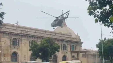 Photo of लखनऊ : NSG कमांडो व यूपी पुलिस का ऑपरेशन ‘गांडीव-वी’ जारी, हेलीकॉप्टर से विधानसभा पर उतरे जवान