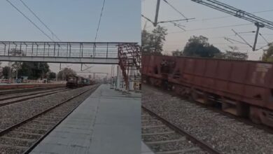 Photo of 80 किमी घण्टे की रफ्तार…अचानक बिना ड्राइवर के पटरी पर दौड़ पड़ी ट्रेन, वीडियो वायरल