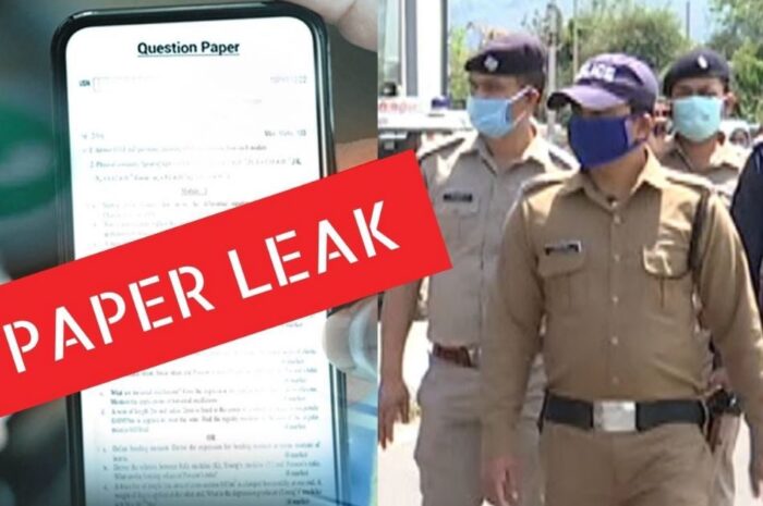UP STF action on Paper Leak Case