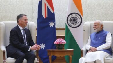 ऑस्ट्रेलिया के डिप्टी पीएम रिचर्ड मार्लेस भारत-पाकिस्तान संघर्षविराम पर बात करते हुए...