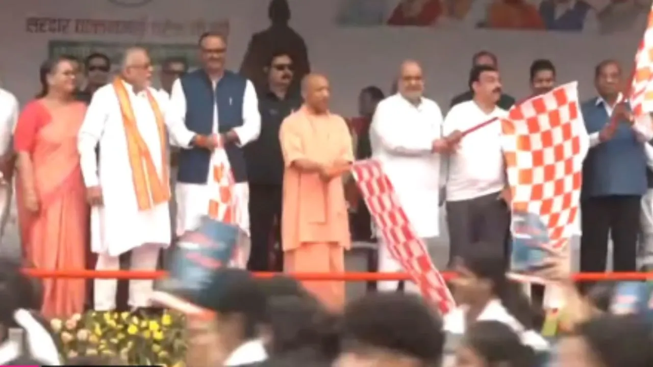 सरदार वल्लभभाई पटेल की 150वीं जयंती पर सीएम योगी ने दी श्रद्धांजलि, ‘रन फॉर यूनिटी’ को दिखाई हरी झंडी