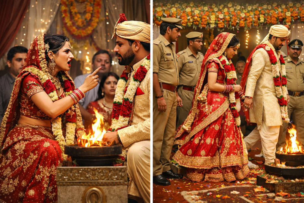 आखिरी फेरा लेने से पहले दुल्हन ने कर दिया इनकार, समारोह में मच गया हंगामा