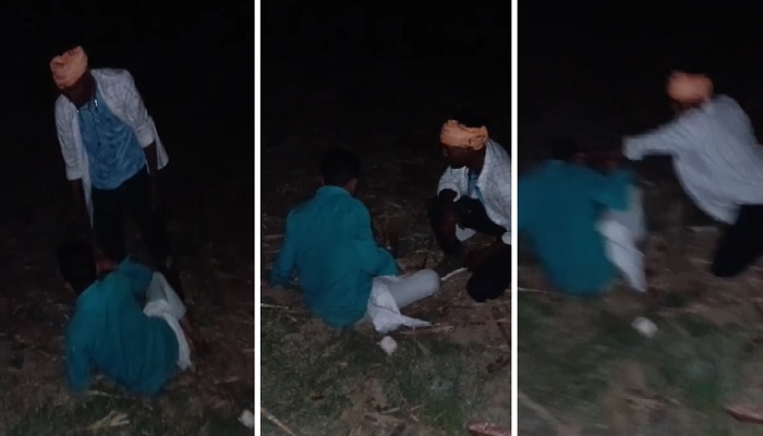 युवक की जमकर पिटाई, फिर रगड़वाई नाक, वीडियो वायरल…