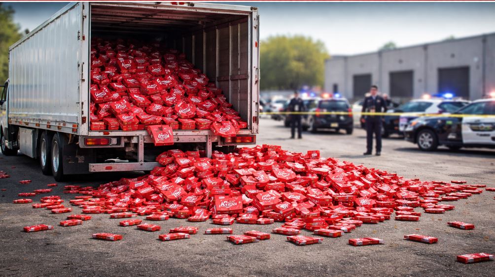 12 टन से अधिक KitKat चॉकलेट बार चोरी