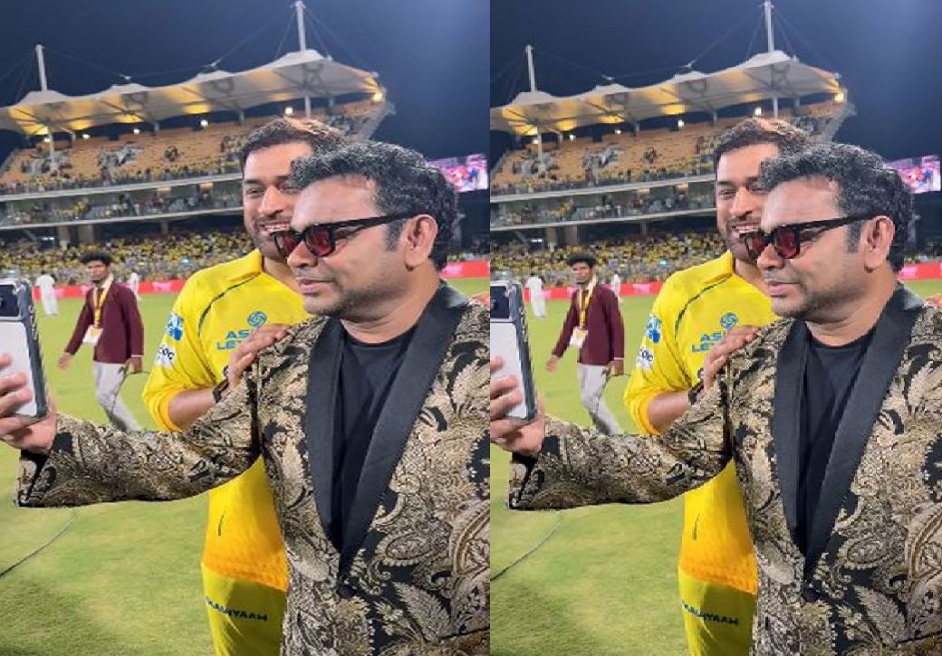 AR Rahman और MS Dhoni की मुलाकात ने लूटा शो, ROAR 2026 में झूमे फैंस