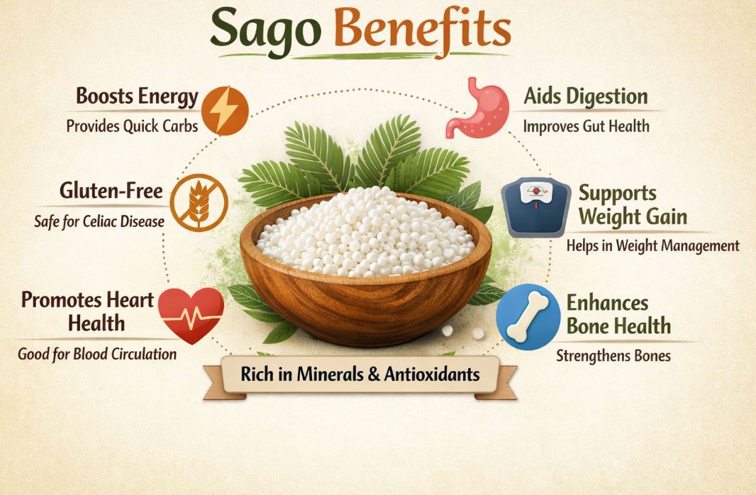 साबूदाना के फायदे,सेहत के लिए क्यों है ये सुपरफूड?