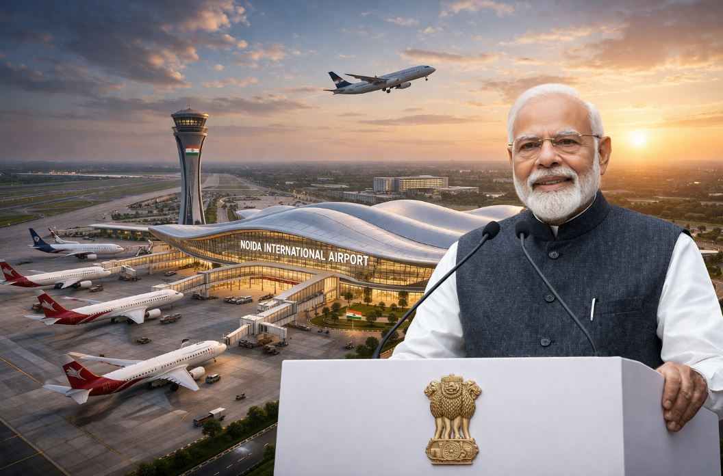 जेवर एयरपोर्ट उद्घाटन पर PM Modi का विपक्ष पर हमला, बोले- 10 साल तक फाइलों में दबा रहा प्रोजेक्ट