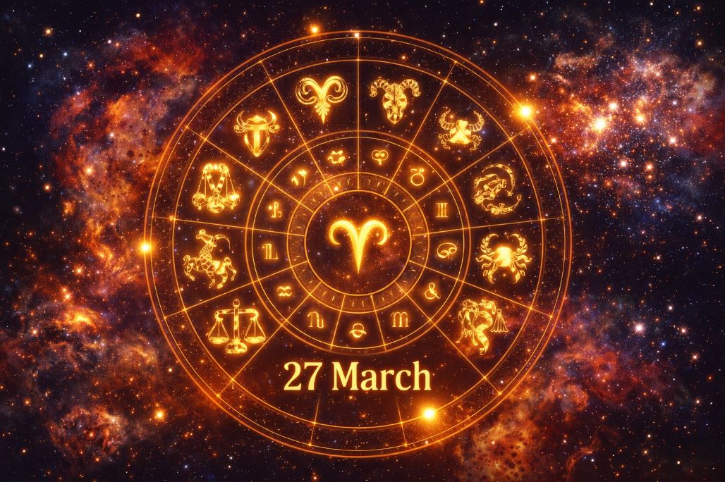 27 मार्च 2026 का राशिफल: राम नवमी पर इन राशियों की चमकेगी किस्मत, जानें आज का पूरा भविष्यफल?