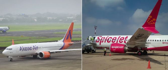 दिल्ली एयरपोर्ट पर दो विमानों के बीच टक्कर: अकासा एयर के विमान से टकराया स्पाइसजेट का प्लेन, सभी यात्री सुरक्षित