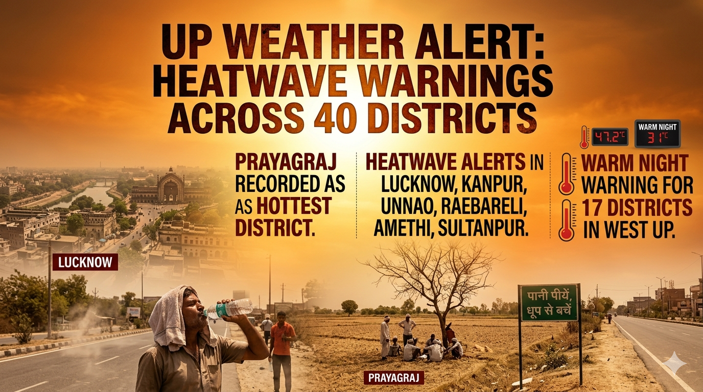 सावधान! उत्तर प्रदेश में आसमानी ‘गर्मी’ का तांडव! जरा रहिए सावधान