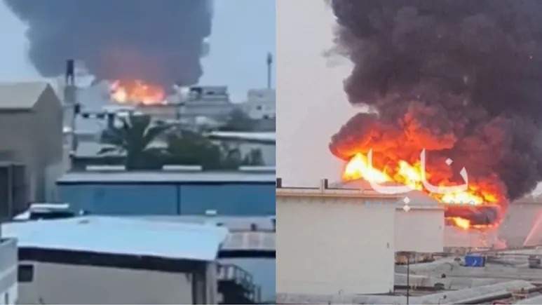बहरीन में मिडिल ईस्ट की सबसे बड़ी ऑयल रिफाइनरी पर मिसाइल हमला…वीडियो वायरल