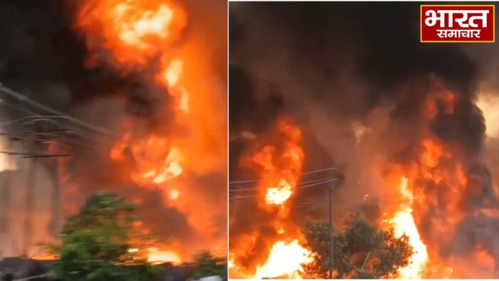 लखनऊ में झुग्गी झोपड़ियों में लगी भीषण आग, दमकल की कई गाड़िया आग बुझाने में जुटी…