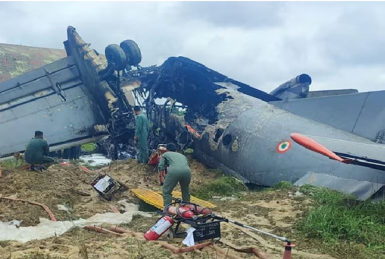 असम के जोरहाट में भारतीय वायुसेना का AN-32 विमान दुर्घटनाग्रस्त, 5 कर्मियों की मौत, कोर्ट ऑफ इंक्वायरी का आदेश