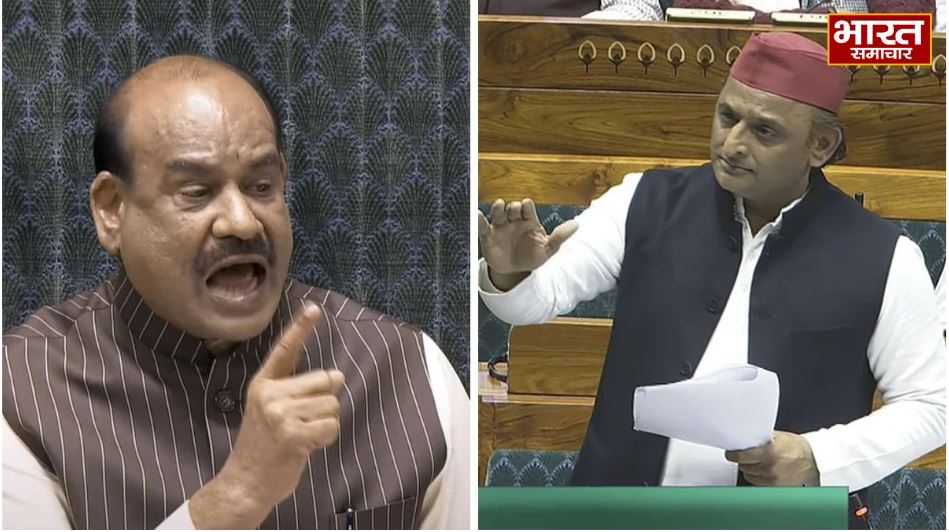 अखिलेश यादव का स्पीकर ओम बिरला पर तीखा हमला- क्या कांग्रेस-BJP से समझौता कर लिया?