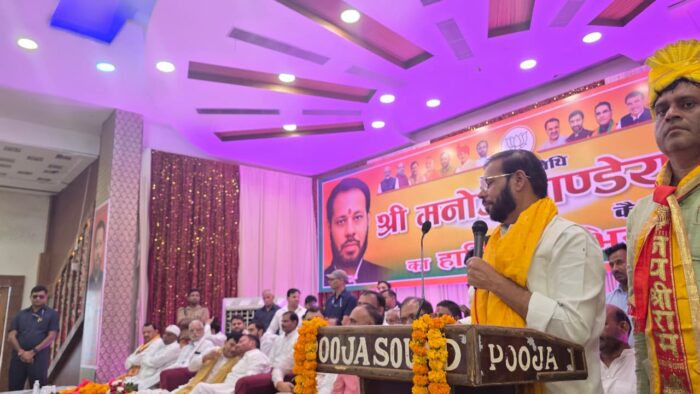 मुजफ्फरनगर के प्रबुद्ध सम्मेलन में उमड़ा जनसैलाब… खाद्य एवं रसद मंत्री मनोज कुमार पांडेय ने गिनाईं सरकार की उपलब्धियां…