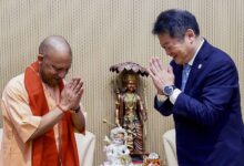 Yamanashi Governor Kotaro Nagasaki of Japan met CM Yogi in Lucknow.
