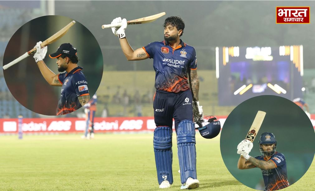 कर्ण शर्मा के तूफानी शतक से कानपुर चरण का धमाकेदार आगाज, काशी रुद्रास ने नोएडा किंग्स को 67 रन से रौंदा