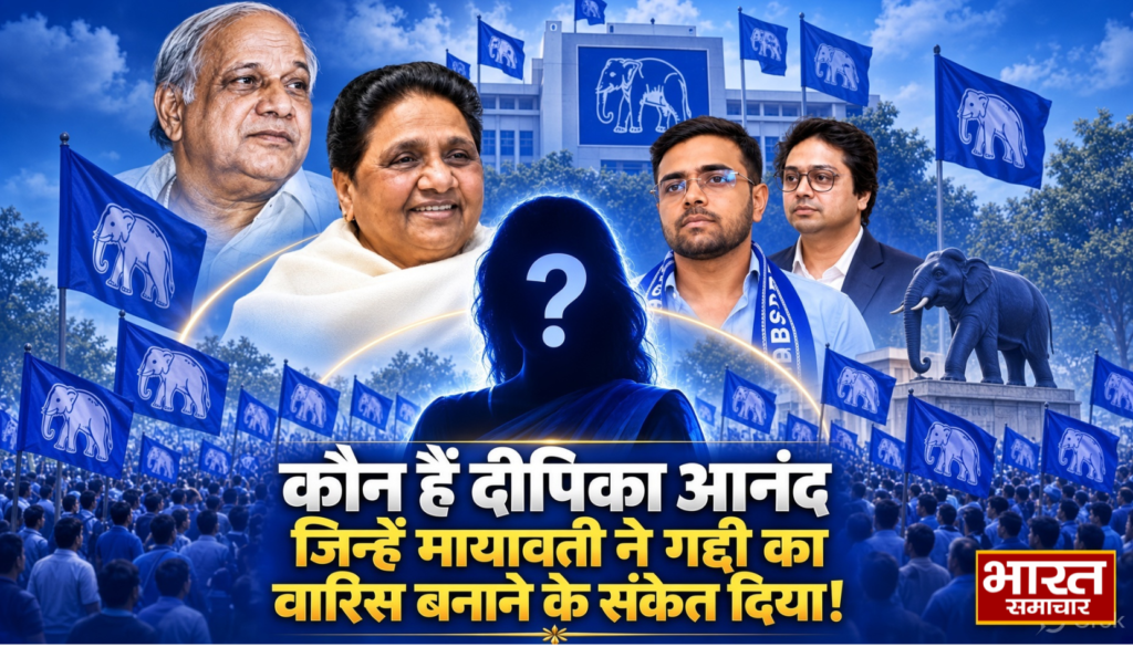 BSP में दीपिका आनंद की एंट्री से उत्तराधिकार की चर्चा तेज, क्या मायावती ने दिखाया नया चेहरा ?