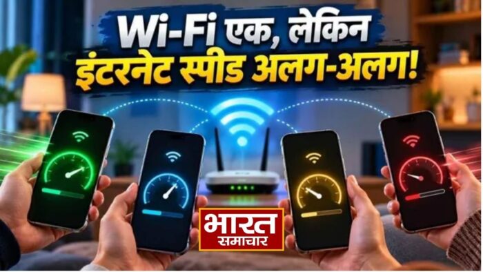 एक ही कमरे में दो फोनों की इंटरनेट स्पीड में जमीन-आसमान का फर्क क्यों होता है? जानिए इसके पीछे का राज…